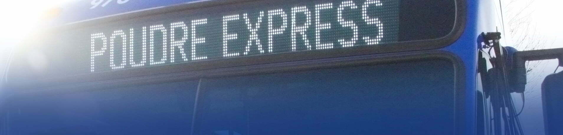 Poudre Express header