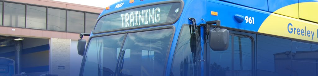 Photo of Greeley Evans Transit training bus